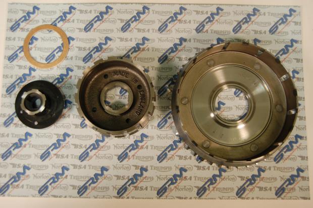 BSA A10 A7 B31/33 4 spring clutch, pressure plate & adaptor | SRM